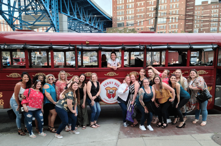 Private parties on Funny Bus Cleveland are amazing.